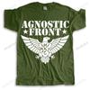 man summer short sleeve t shirt fashion funny tee tops AGNOSTIC FRONT drop shipping men cotton o-neck vintage loose teeshirt