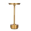 Modern Minimalist Metal Table Lamp Touch Control LED Desk Lamp Cordless Bedside Nightstand Lamp 3 Light Colors Stepless