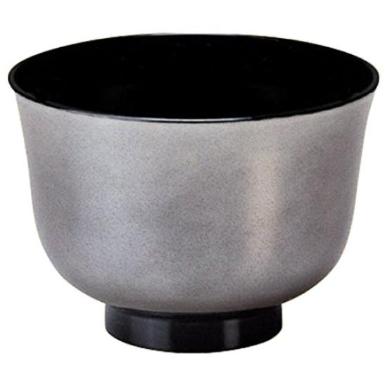 Fukui Craft Pearl Lily Soup Bowl 3-170-2 Black/Silver