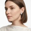 E085 Men and Women Hip Hop Jewelry Brass CZ Stud Earrings for Gift