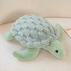 28/38cm Kawaii Plush Turtle Peluche Hairy Stuffed Soft Animal Doll Tortoise Appease Pillow Toy For Baby Christmas Birthday Gifts