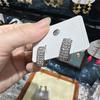 Fashion Hoop Earrings for Women Metal Silver Color/Gold Color Simple Versatile Girls Earrings Hot Jewelry Simple Accessories