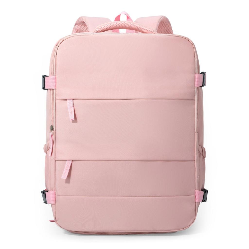 Schoolbag Backpack Women's Premium Sense Laptop Bag Leisure Travel Backpack With Shoe Cangle Tie Rod Backpack