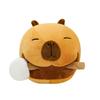New Creative Plush Toys Wooden Fish Capybara Dolls Wholesale Wedding Throwing Dolls Stall Souvenir Activities