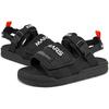 Kappa Velcro Strap Sports Beach Sandals Unisex sandals Black K0CX5LL03D-990