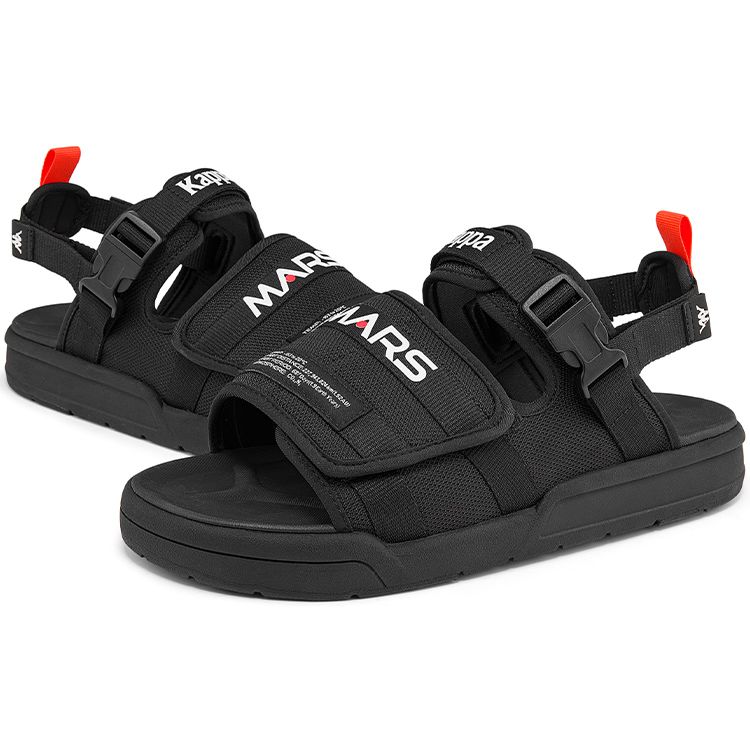 Kappa Velcro Strap Sports Beach Sandals Unisex sandals Black K0CX5LL03D-990