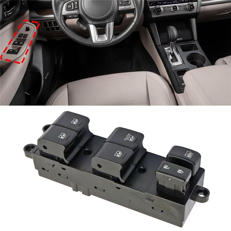 83071AJ21C Car Window Control Switch ABS Window Control Switch Fit For Subaru Legacy Outback