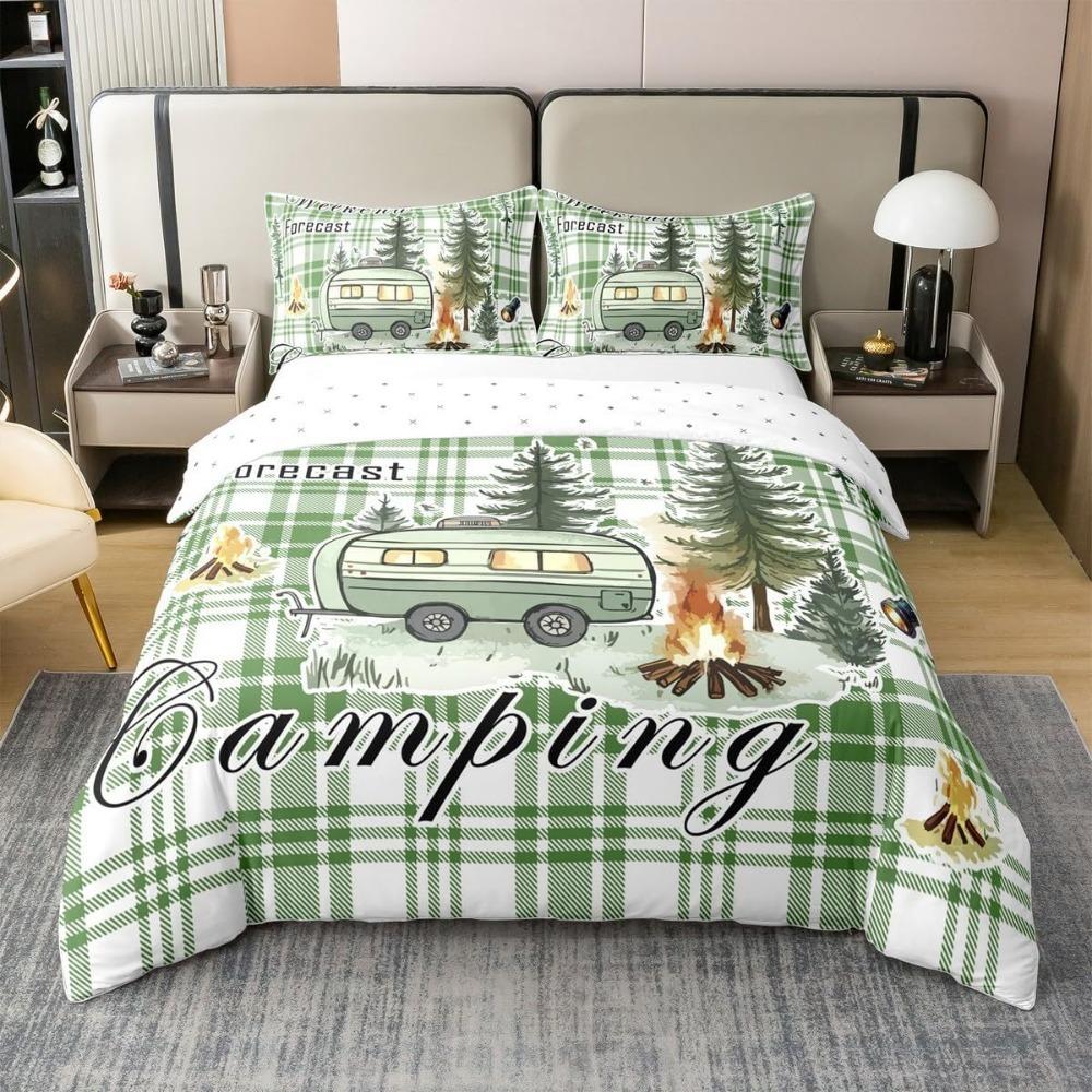 Niedlicher bunter Cartoon-Salamander-Bettbezug, Bettbezug für Jungen und Mädchen, Mikrofaser-Bettbezug mit Reißverschluss-Kissenbezug, Bettwäsche