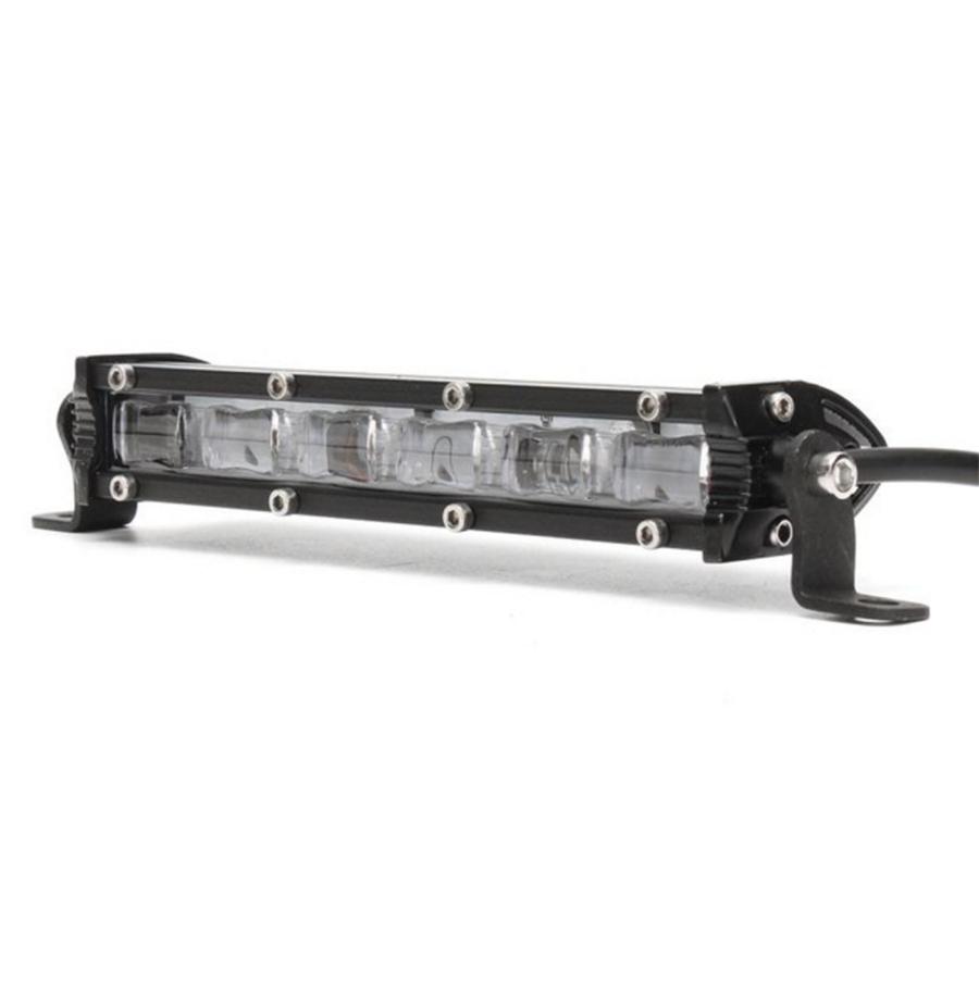 Pair 8''120W 12000LM Aluminum 6D Flood Beam Slim LED Work Light Bar Single Row Car SUV Off Road Lamps New