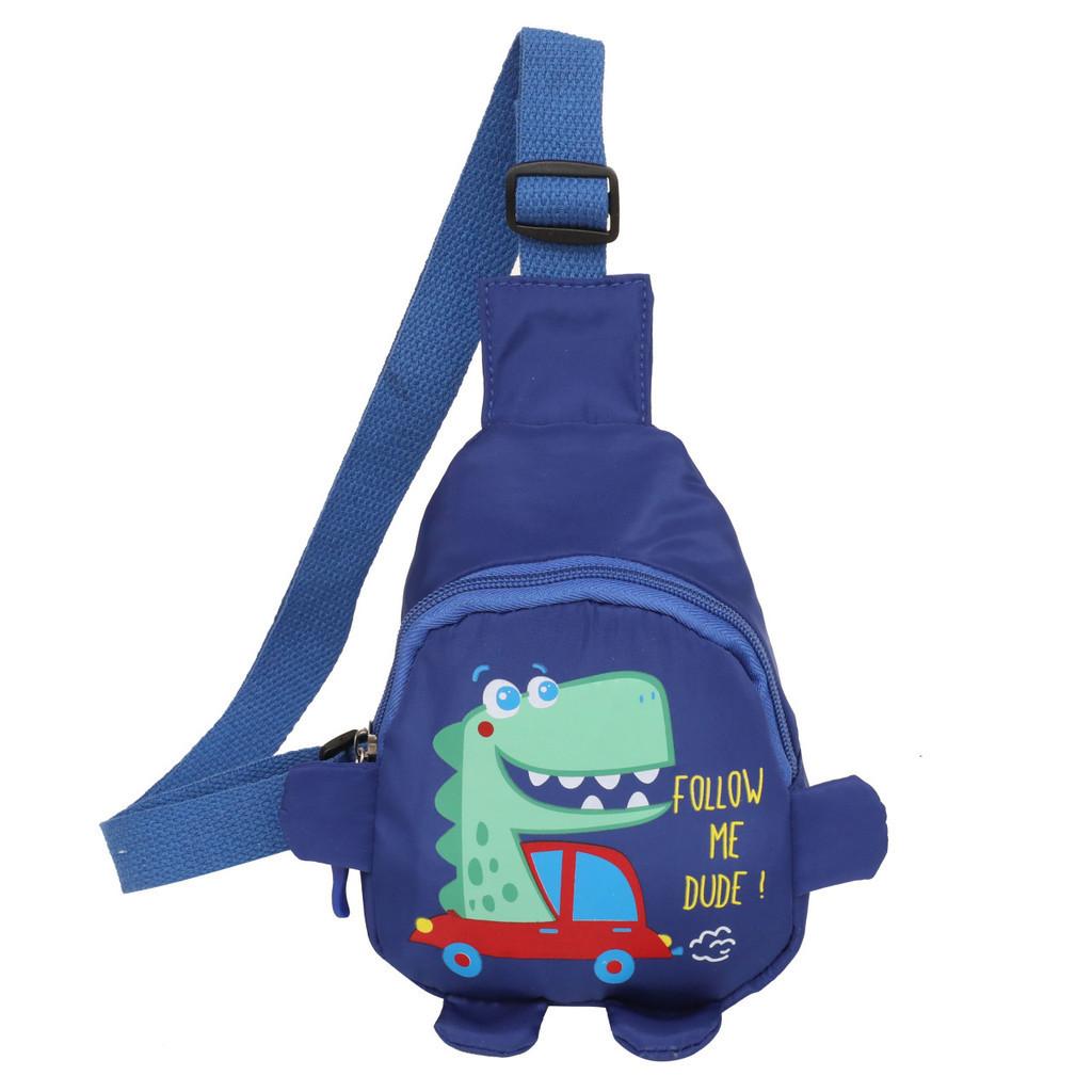 Cute And Durable Dinosaur Shoulder Bag For Kids Toddler-friendly Waterproof Breathable Oxford Cloth