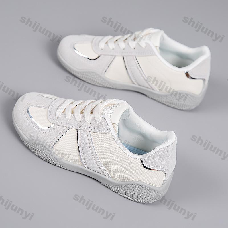 Women's Casual Soft Sole Shoes Spring New Design Sneakers Ladies Flats Lace Up Soft Sneakers Comfortable Casual Walking Shoes