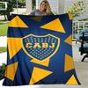 1pc Blanket - Club Atlético Boca Juniors Print Design, Lightweight Blanket for Sofa, Bed- Soft &Warm, Gift for All Seasons