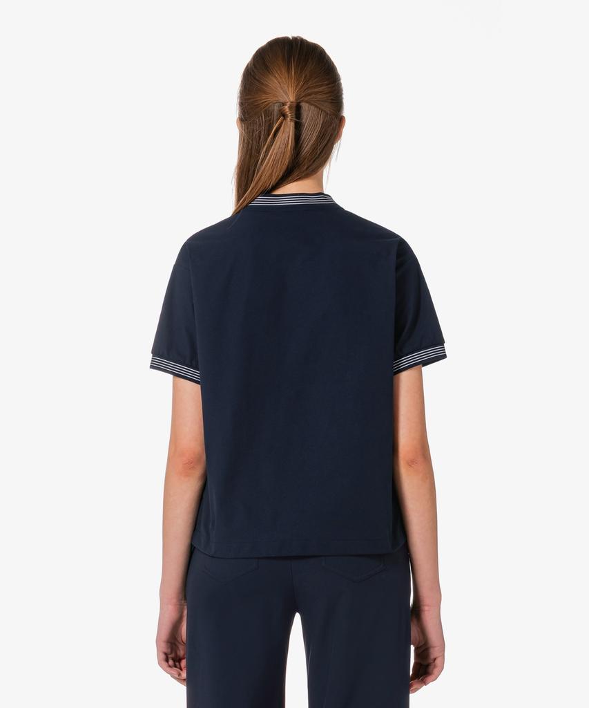 LACOSTE Women'S Short Sleeve Woven Piste Setup Sf273E-56G Hde