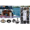 150Pcs/Set Snap Fastener Button Screw Studs Kit for Boat Cover Tent Marine Grade Snap Fastener Stainless Steel Snap Buttons