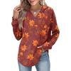 Women's Fashion Women's Lightweight Long Sleeve Pullover With Pockets Preppy Graphic Hoodie