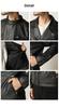 Genuine Leather Jacket Reproduced Leather Outerwear Light Outerwear Spring Clothes Autumn Clothes Riders Jacket Military Jacket Leather Jacket L Black