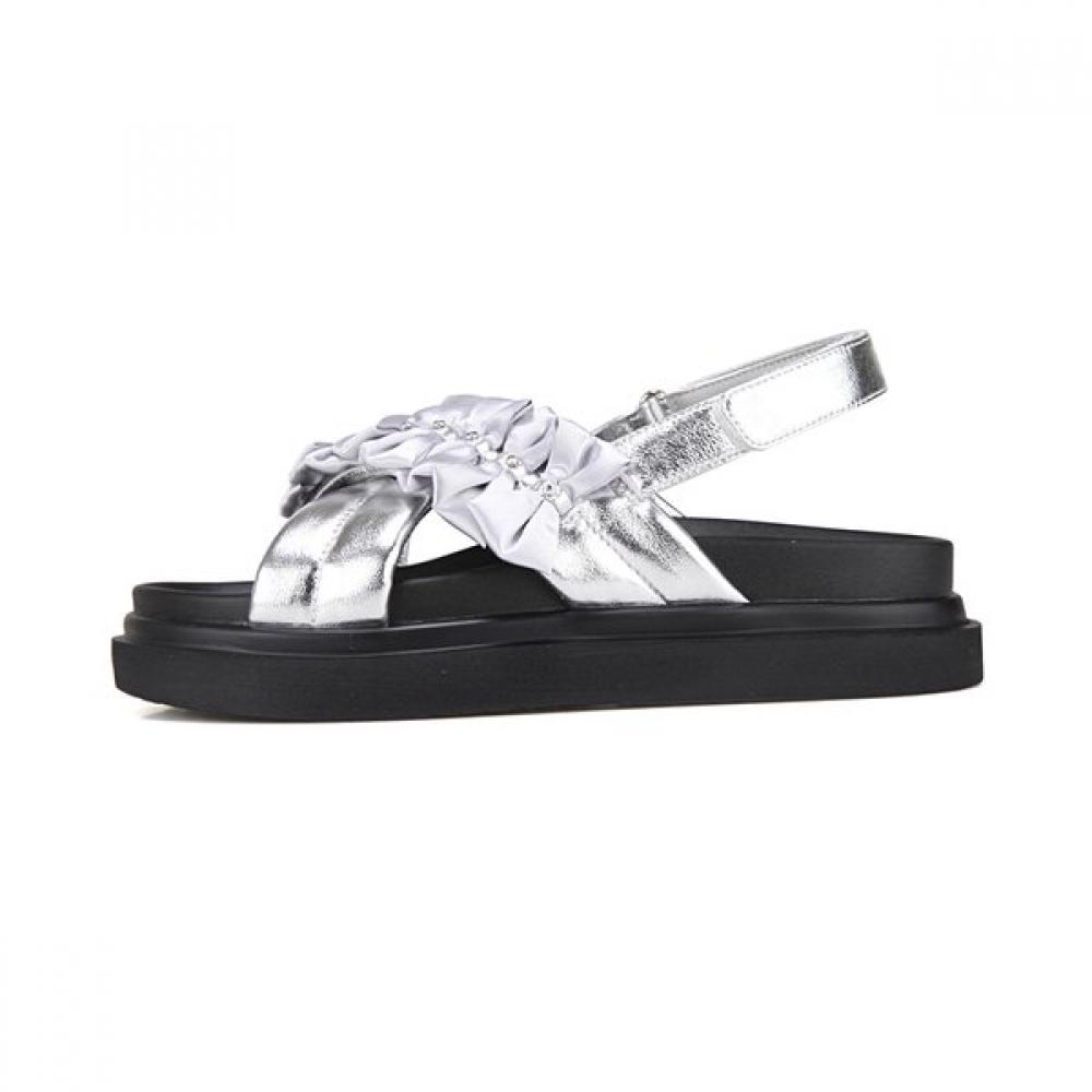 BARBARA Women S Soft Leather caSual Mold SandalS 4.5cm Bbj304