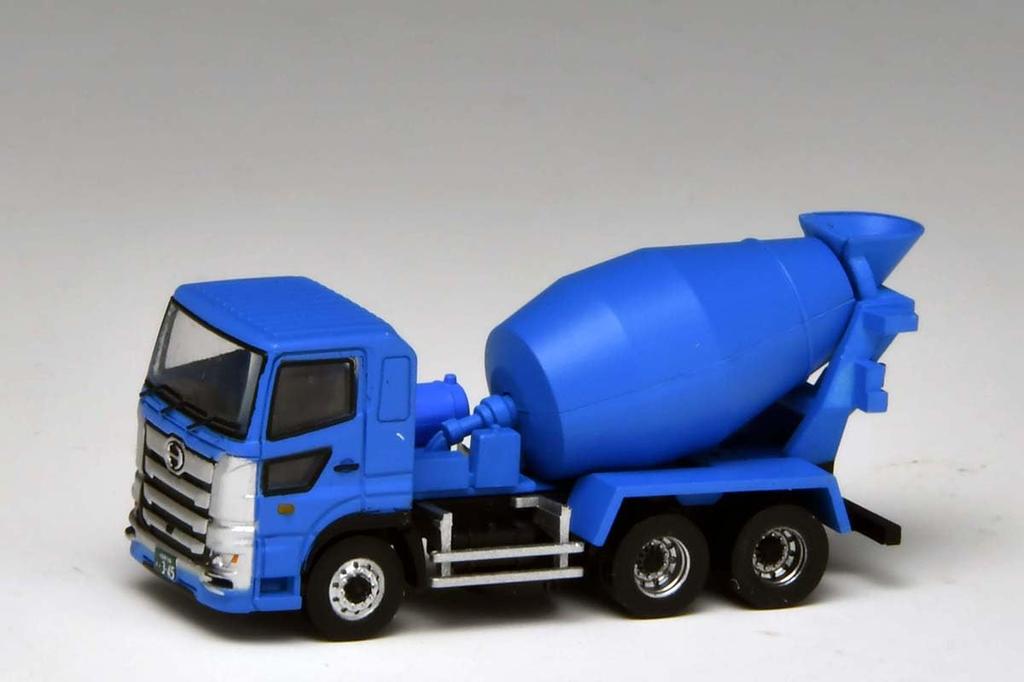 TOMYTEC The Truck Collection Truck Collection Concrete Pump Car Set B Diorama Supplies