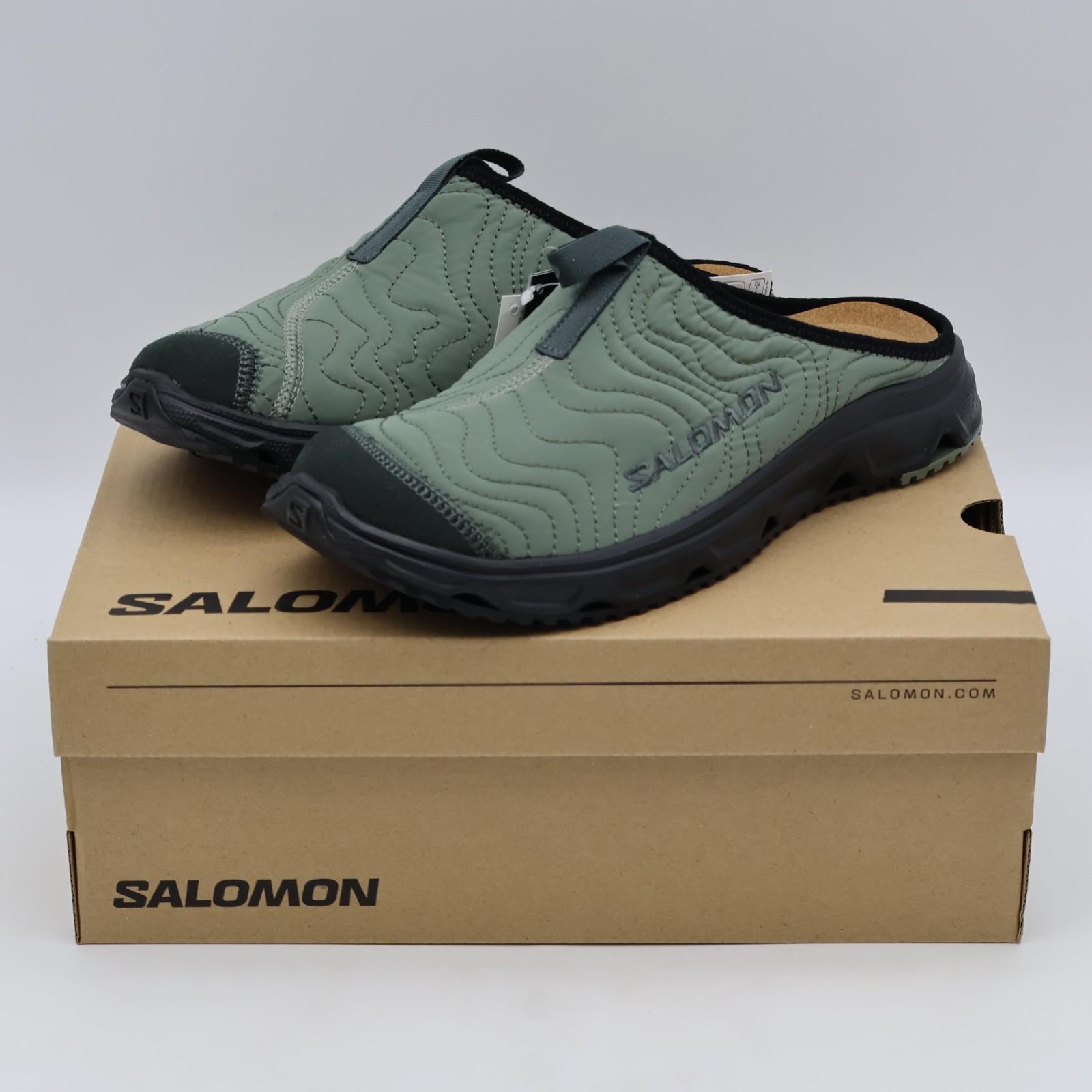 L47855900 Salomon RX Slide 3.0 ATQ Agave Green Urban Chic Black (Men s) 4.5