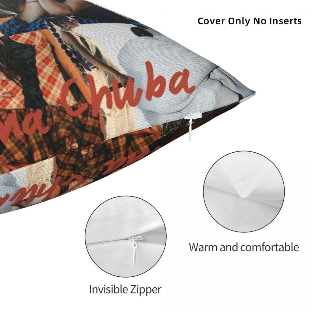 Pillow Cover Singer Nina Chuba Kawaii Design Cushion Cover Funny Pillow Case For Office Car Home Decorative Pillowcases