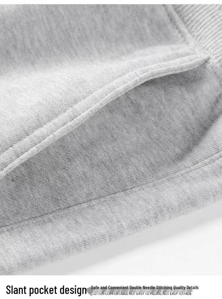 Men's Casual Sports Hoodie and Sweatpants Set - Spring/Autumn Outdoor Zipper Cardigan
