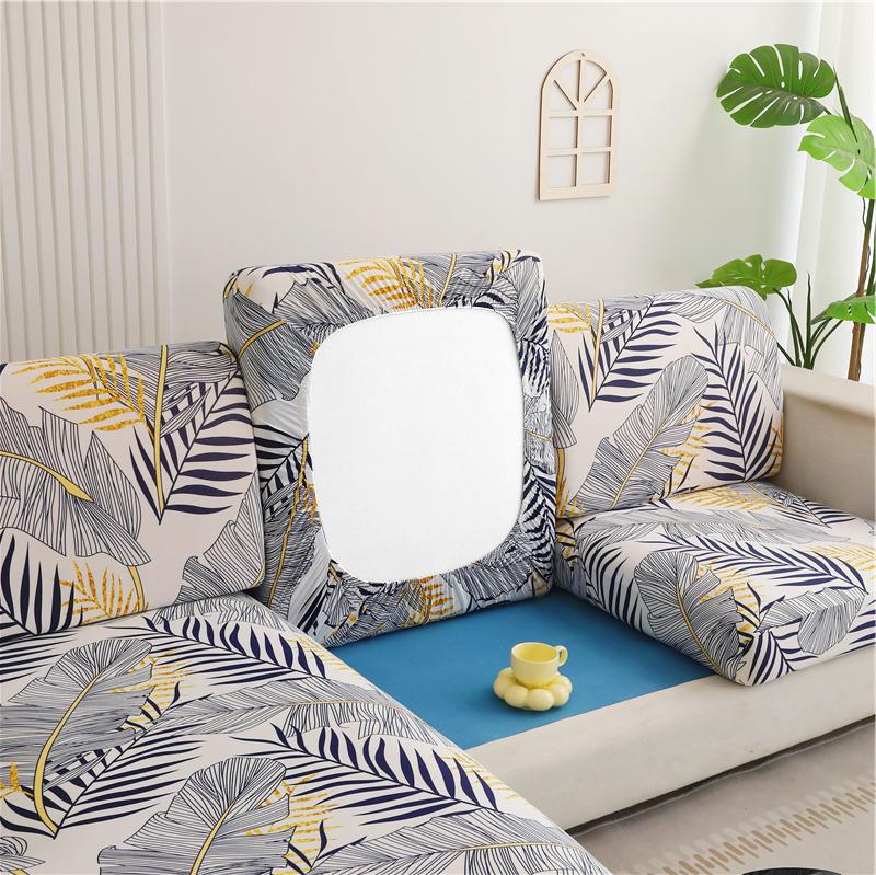 Newest Floral Sofa Seat Cushion Cover Non-Slip Chair Cover Stretch Sofa Cover For Living Room Replacement For Individual Cushion