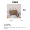 Pen Container Bag Diagonal Span Small Top Layer Cowhide Simple Design Portable Leather Women's Pillow Underarm