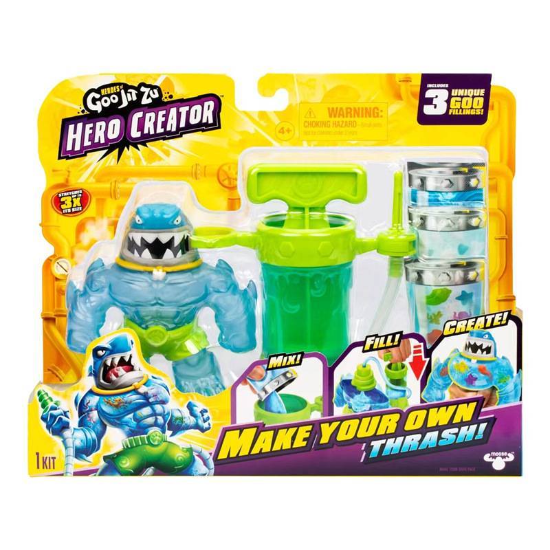 Cool Muscle Group Goo Jit Zu Hero Animal Series Stress Relief Toy Super Durable Squeeze Fun