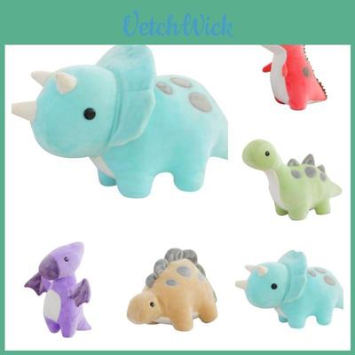 Adorable T-rex Triceratops Dinosaur Plush Toy For Kids Soft Squishy Stuffed Animal Doll