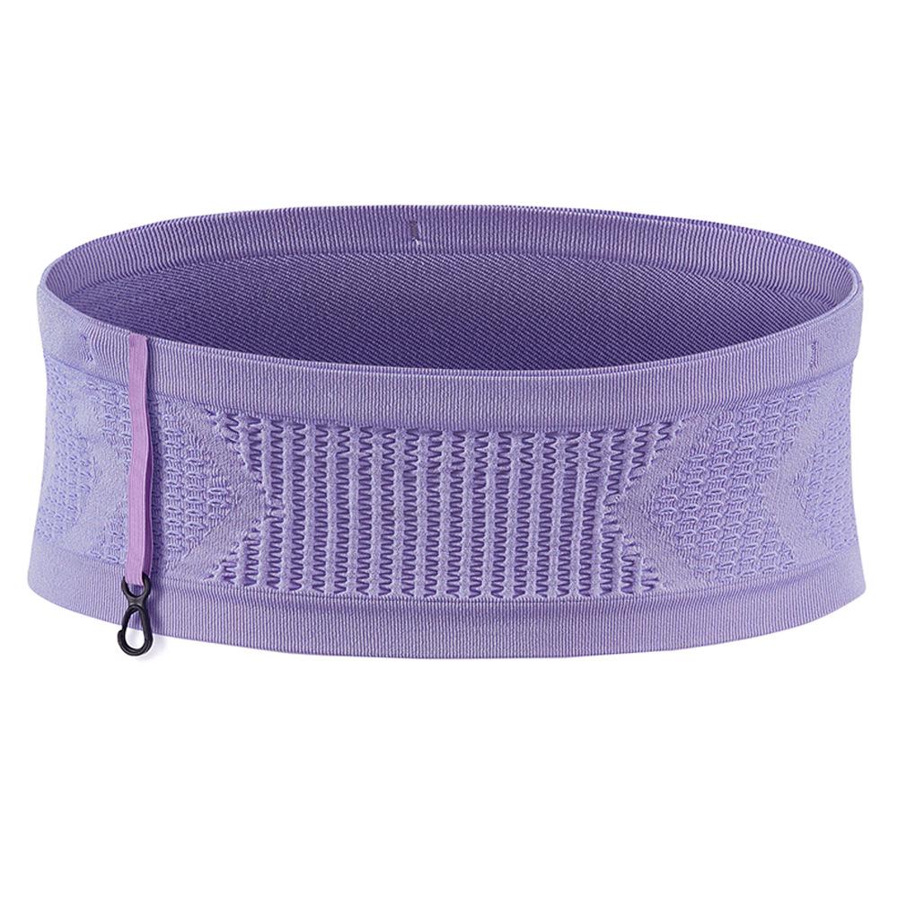 Seamless Knit Waist Pack - Large Capacity, Breathable & Non-Slip for Running, Cycling, Fitness, Yoga