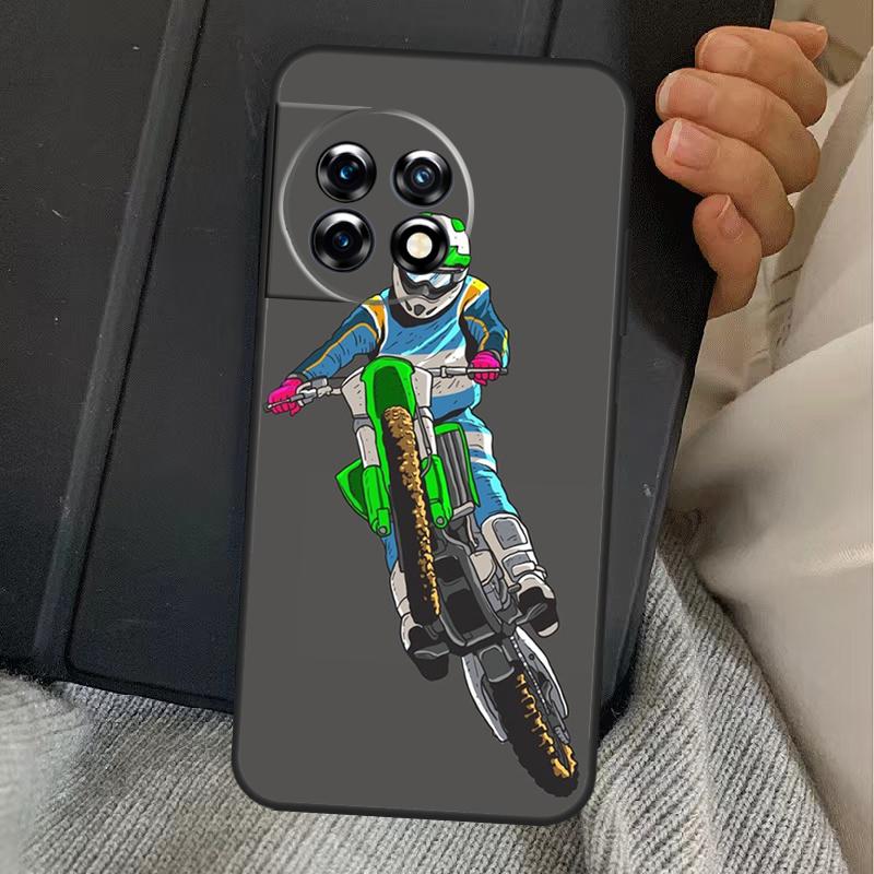 

Moto Cross Motorcycle Sports Case For OnePlus 15 13T 13 12 11 13R 12R 10R 10T 8T OnePlus Nord 5 CE 3 4 Lite N20 N30 Cover OnePlus 10Pro
