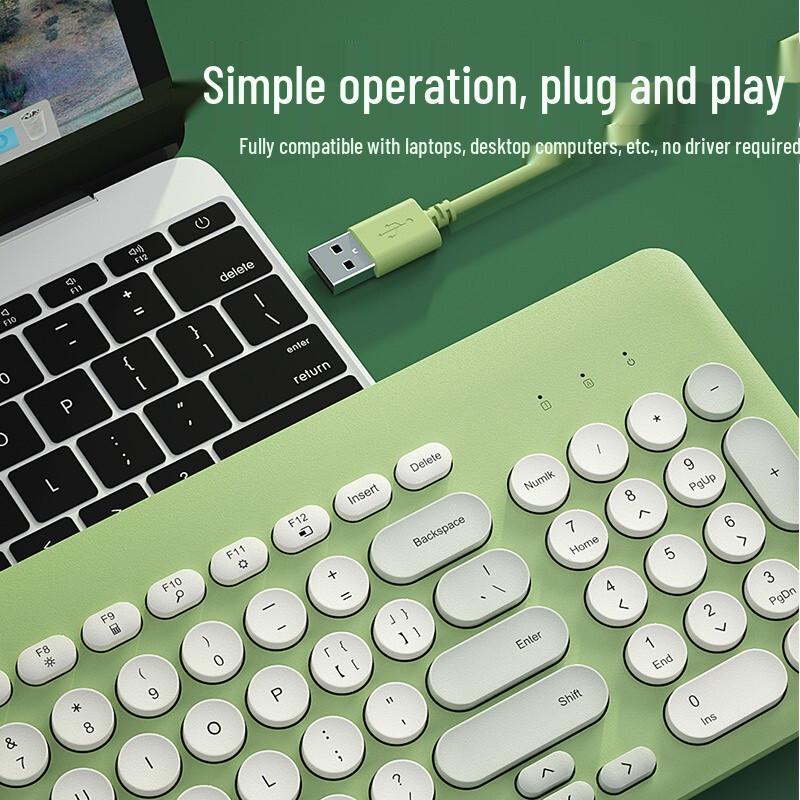 B.O.W Multi-System Ultra-Thin Silent Office Keyboards