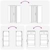Kitchen Unit LUCCA 8 Pcs Grey Sonoma Engineered Wood