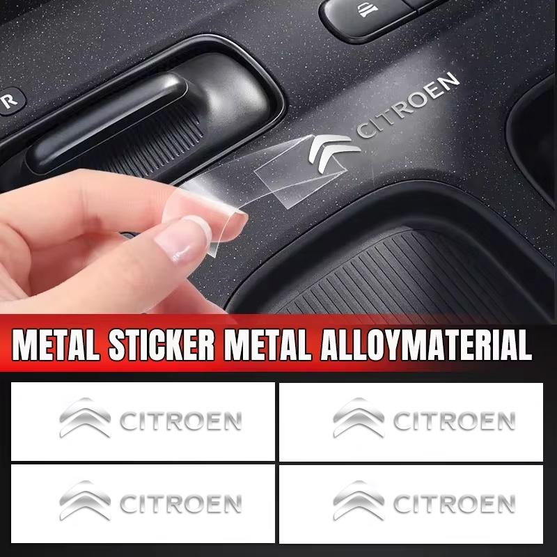 Adesivi Emblema Distintivo Auto Parafango Laterale Finestrino Carrozzeria Adesivo Audio Per Citroen C1 C2 C3 C4 C5 C6 C8 C4L DS3 DS4 DS5 DS5LS DS6
