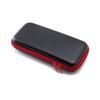ALLONE EVA Pouch for Nintendo Switch Made in Black x Red Carbon-Look Lite, Shockproof, Scratch-Resistant, Lightweight, Compact, Japan,