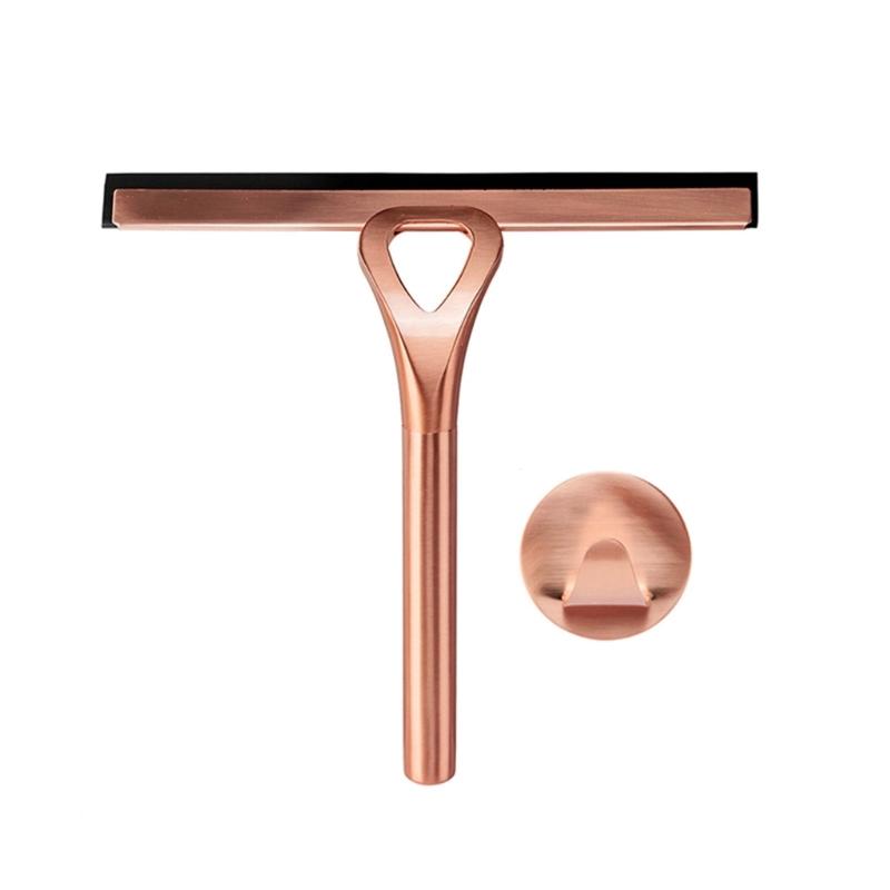 Mehrzweck Edelstahl Abzieher Schaber Kombi zur Reinigung auf Glasoberflächen in Badezimmer Küche Autofenster