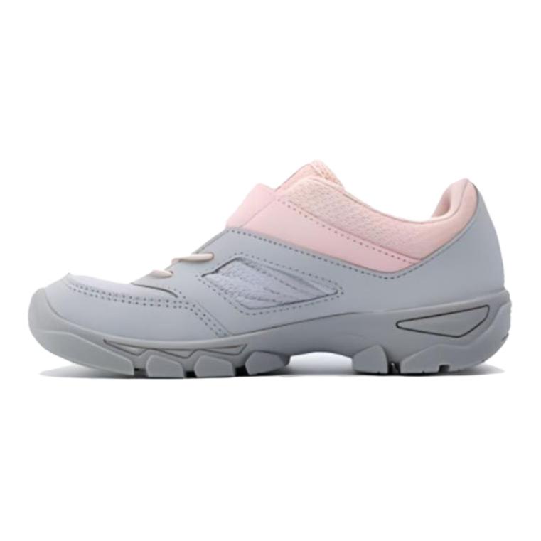 

DECATHLON MH100 Velcro Anti-Slip Anti-Kick Shock-Absorption Abrasion Resistant Low-Top Outdoor Shoes Off-Pink Children s 30