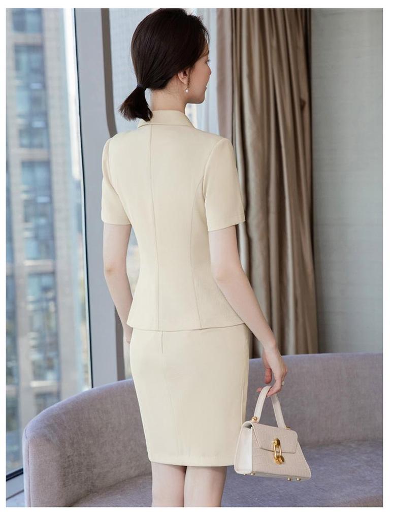 Women's Summer Salon & Office Professional Suit Set