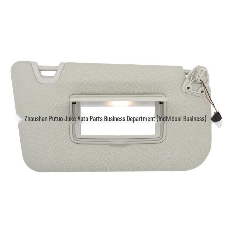 Gray Left Sun Visor for 2014-2020 Nissan Rogue X-Trail 96401-4BA1D