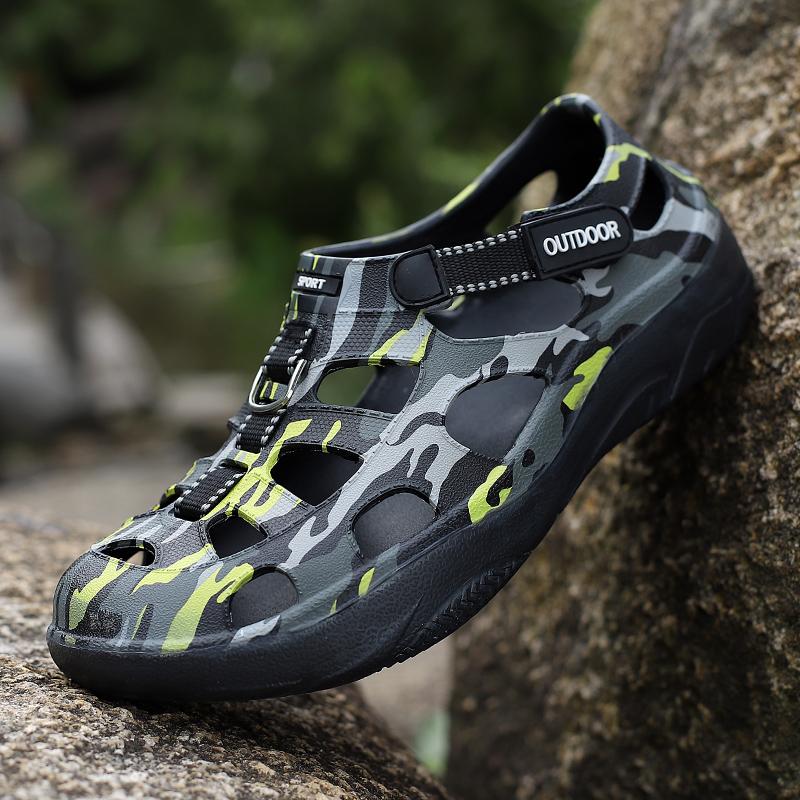 Summer Soft Men Beach Shoes Comfortable Platform EVA Sandals Utralight Outdoor Non-slip Thick Sole Men Sandals Zapatillas Hombre