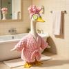 PorchGooseCostume Vacation Bathrobes Porch Goose Funny Outdoor Big Goose Decorative Dress Up Prop Set