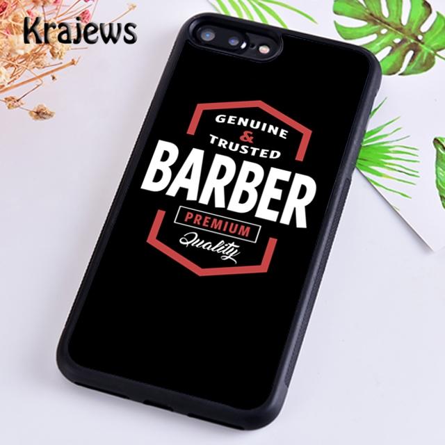 

Мягкий чехол для телефона Krajews Love Barber Life для iPhone 14 5 SE 6s 7 8 plus 11 12 13 pro X XR XS max Samsung S21 S22ultra Plus Samsung S22ultra