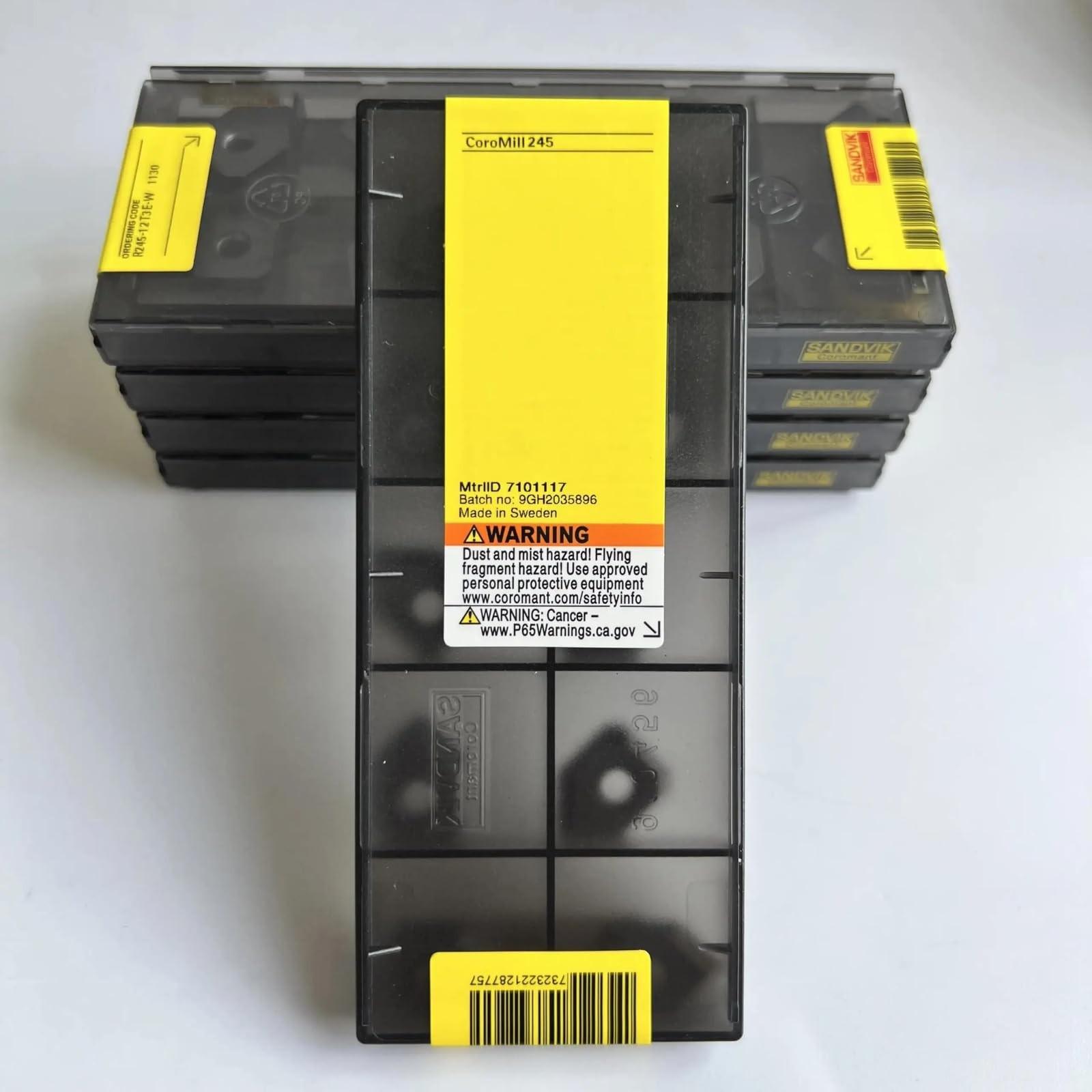 

R245-12T3E-W 1130 / Industrial indexable Carbide Inserts 10 PCS