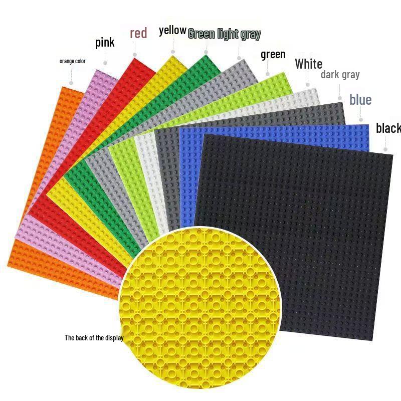 32x32 Double-Sided Baseplate for Building Blocks Compatible with LEGO Bricks - Children s Toy