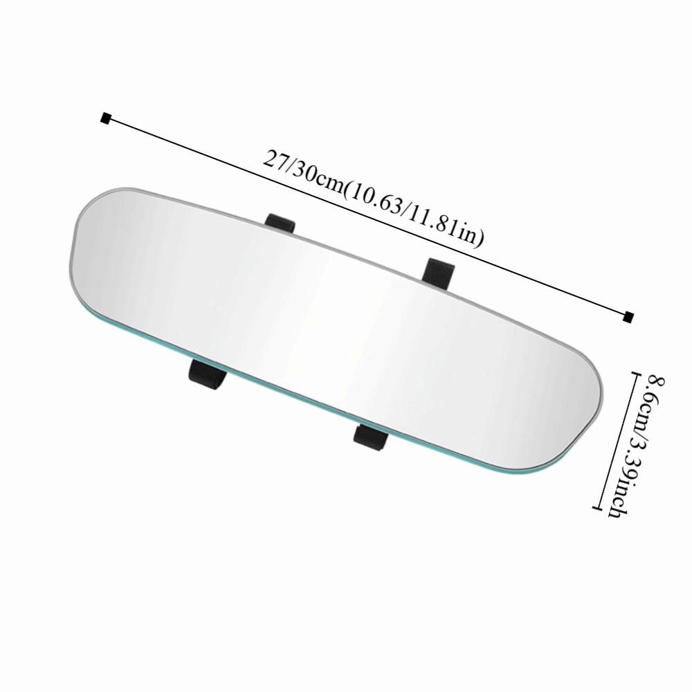 Adjustable Wide Angle Convex Rearview Mirror Auxiliary Rearview Mirror  Newborn Supervision
