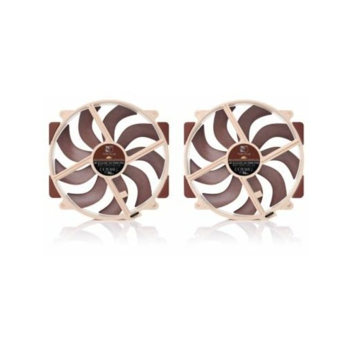 Ventilateur - NOCTUA - NF-A14x25r G2 PWM - Kit Push-Pull - 140mm - Marron
