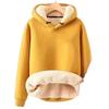Men's Lambswool Cotton Coat, Plus Velvet, Thickened Loose Fit, Korean Style, Autumn/Winter Trendy Jacket