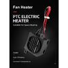 12V 24V 48V 110V 220V PTC Heater With Fan 50W~400W Insulated Ceramic Thermostatic Fan Heater Pet Insulation Incubator PTC Heater