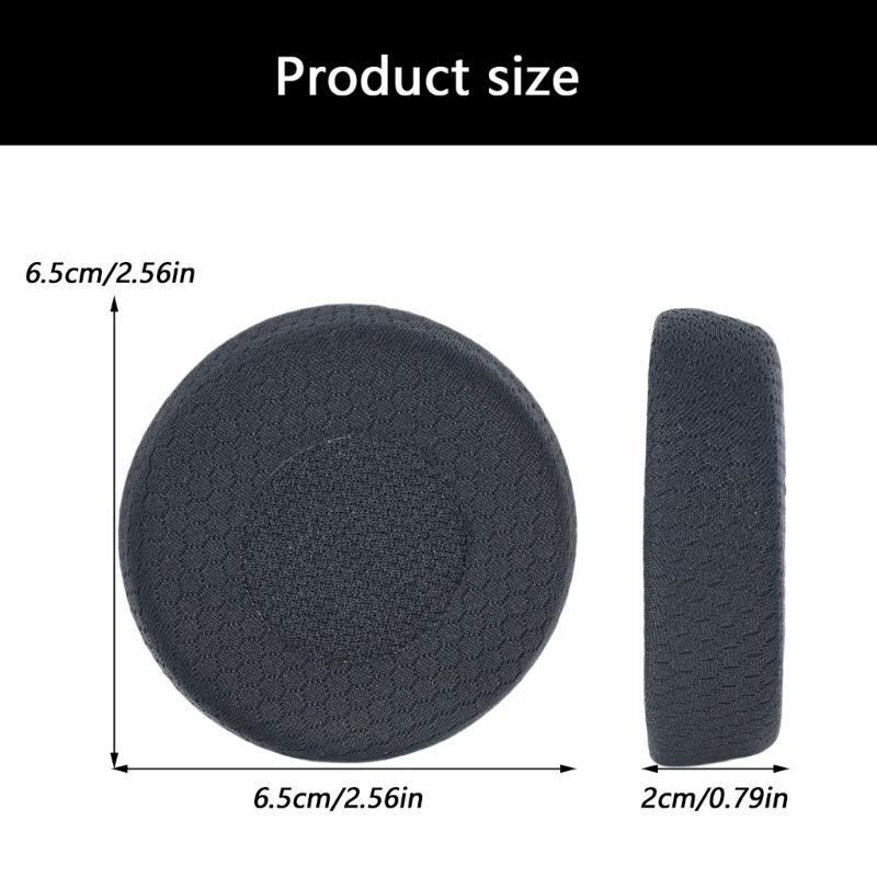 Replacement Ear Cushions Soft Sponge Earpads Comfortable Fit Noise Isolation For Evolve75 75+ /75UC/75MS Headphones