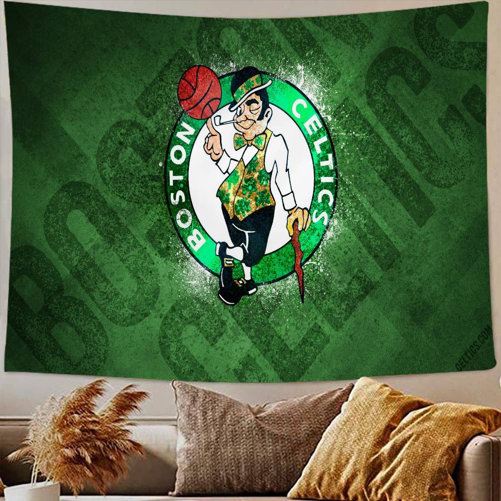 BBoston CCeltics Colorful Tapestry Wall Hanging Bohemian Wall Tapestries Mandala Wall Art Decor